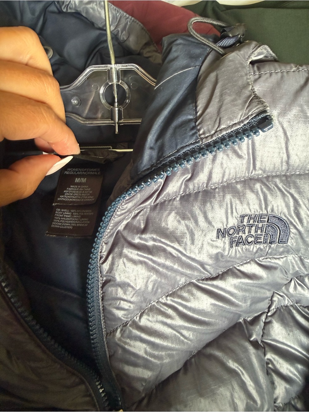 The North Face Navy Jacket - Picture 5 of 7